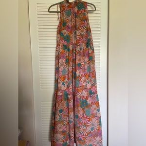 Flowers maxi dress